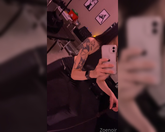 Mistress Zoe Noir aka zoenoir Femdom - 06-14-2021 OnlyFans Video - Someone is getting hurt tonight