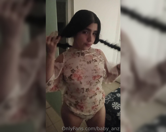 Babyanz aka baby_anz Findom - 08-14-2023 OnlyFans Video - Me queda rico esté vestidito no creen