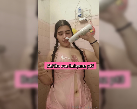 Babyanz aka baby_anz Findom - 09-25-2023 OnlyFans Video - Toda pegajosa y blanquita