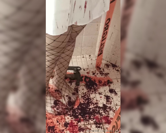 Babyanz aka baby_anz Findom - 10-24-2023 OnlyFans Video - BAÑADA EN SANGRE  Temporada del Terror detrás de cámaras pt