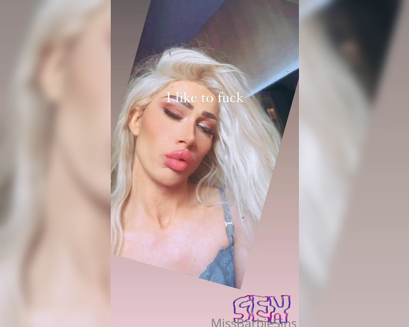 Miss Barbie Sins aka missbarbiesins Femdom - 08-01-2023 OnlyFans Video - I like to fuck