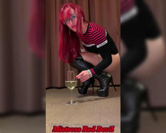 Mistress Red Devil aka mistressreddevil Femdom - 12-09-2020 OnlyFans Video - Alla salute