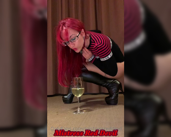 Mistress Red Devil aka mistressreddevil Femdom - 12-09-2020 OnlyFans Video - Alla salute