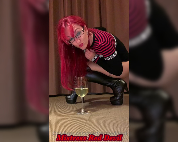 Mistress Red Devil aka mistressreddevil Femdom - 12-09-2020 OnlyFans Video - Alla salute