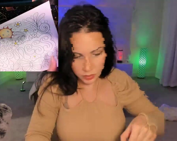 MissBella aka Missbella OnlyFans - Stream started at 01102023 0303 am Say Hi for welcoming ASMR  Coloring tonight