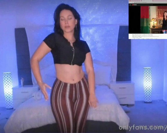 MissBella aka Missbella OnlyFans - Belly Dance practice or tubeman from gas station