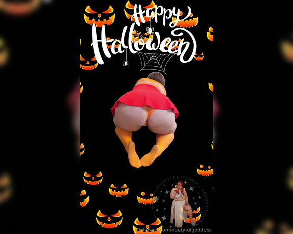 Bootyful Goddess aka bootyfulgoddess Findom - 10-31-2023 OnlyFans Video - Happpy halloooooweeen Expect tons of them today with a finale ending