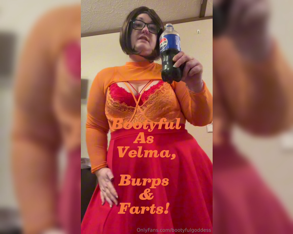 Bootyful Goddess aka bootyfulgoddess Findom - 12-29-2023 OnlyFans Video - Bootyful as Velma Burping and Farting