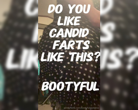 Bootyful Goddess aka bootyfulgoddess Findom - 02-03-2024 OnlyFans Video - Want these farts everyday