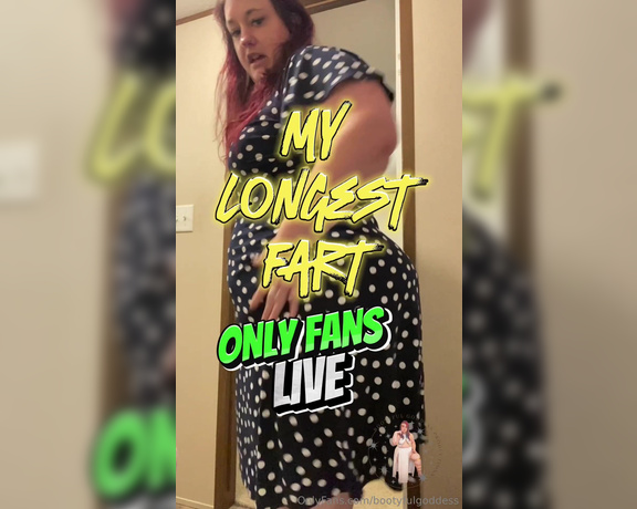 Bootyful Goddess aka bootyfulgoddess Findom - 06-23-2024 OnlyFans Video - Wanna see me farting live Lets get the tip to 35 and I will go on