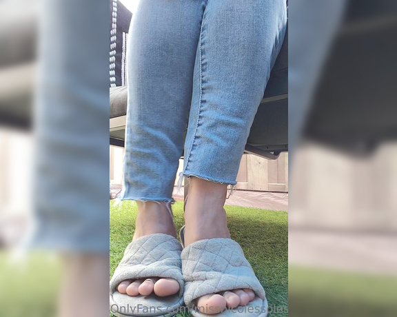 Goddess Nicole aka nicolesgoddesssoles Foot Fetish - 07-30-2023 OnlyFans Video - Get on your knees and sniff my toes