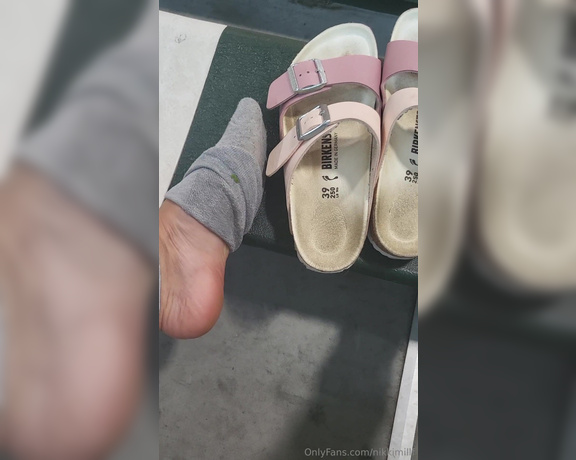 Goddess Nicole aka nicolesgoddesssoles Foot Fetish - 10-06-2023 OnlyFans Video - Just a milf teasing in the bleachers_p638