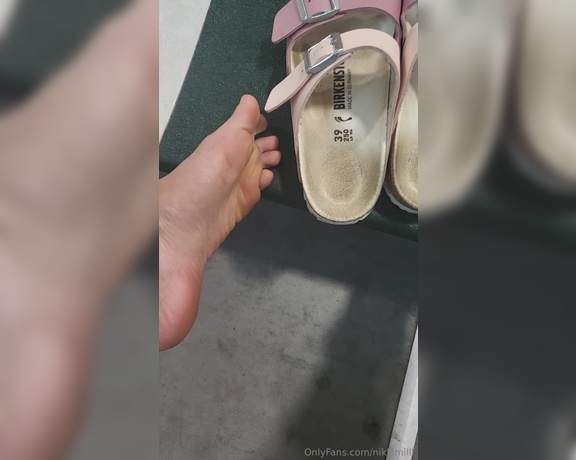 Goddess Nicole aka nicolesgoddesssoles Foot Fetish - 10-06-2023 OnlyFans Video - Just a milf teasing in the bleachers_p638