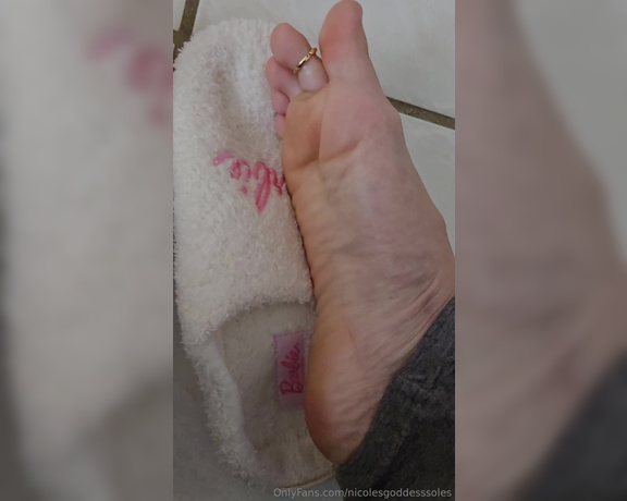 Goddess Nicole aka nicolesgoddesssoles Foot Fetish - 05-01-2024 OnlyFans Video - I love new slippers