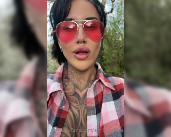 Lady Emily aka ladyemily_666 Femdom - 04-16-2023 OnlyFans Video - Lets go bird watching together, might spot a great pair of tits