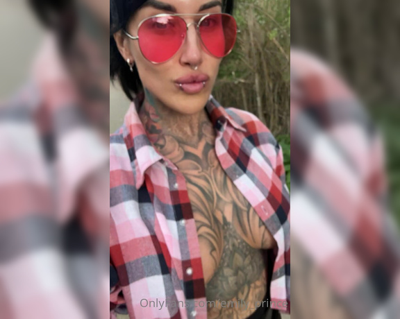 Lady Emily aka ladyemily_666 Femdom - 04-16-2023 OnlyFans Video - Lets go bird watching together, might spot a great pair of tits