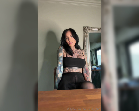 Lady Emily aka ladyemily_666 Femdom - 10-17-2024 OnlyFans Video - I look so hot in both you lucky boys get them both Now get every last