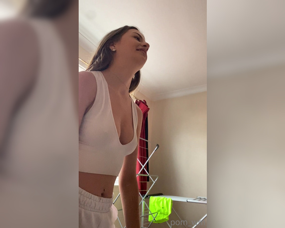 Pom_wm aka pom_wm - 07-03-2021 OnlyFans Video - Frisbee to the tits xx