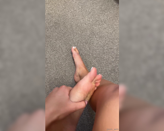 Pom_wm aka pom_wm - 03-23-2024 OnlyFans Video - Havnt i got the prettiest feet