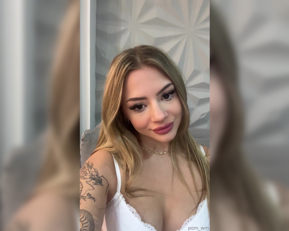 Pom_wm aka pom_wm - 10-22-2024 OnlyFans Video - yours x