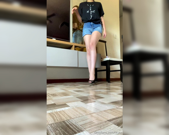 Goddess Ana aka urfeetgirlofc Foot Fetish - 09-18-2023 OnlyFans Video - I dont really like these high heels, but heres a video and I hope you like