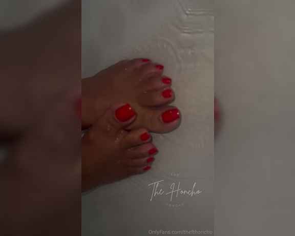 HONCHO aka thefthoncho Foot Fetish - 08-21-2024 OnlyFans Video - Big red