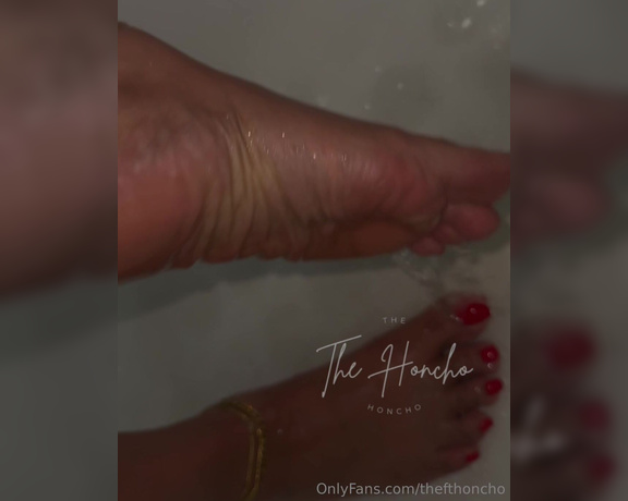 HONCHO aka thefthoncho Foot Fetish - 08-21-2024 OnlyFans Video - Big red