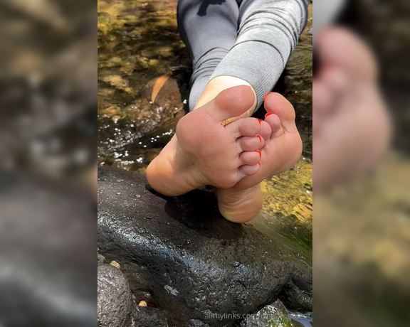 Goddess Cinnamon aka cinnamonfeet2 Foot Fetish - 09-22-2024 OnlyFans Video - My wet feet will leave you dry my soles and toes look extra hot at the