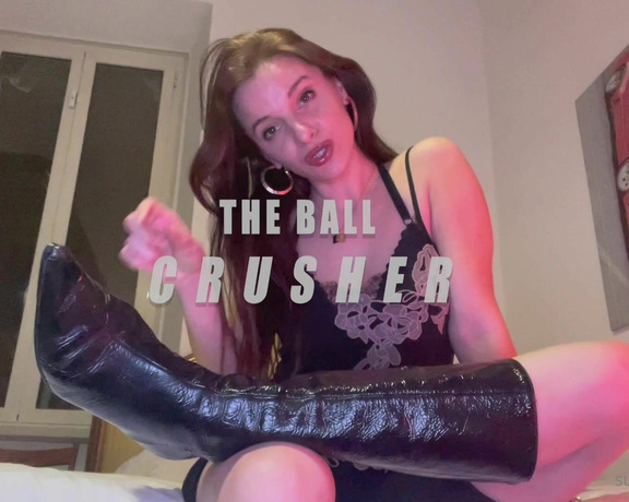 Miss Bunny aka sugarbunnybabe Foot Fetish - 03-01-2021 OnlyFans Video - Youre getting weak just imagining the destruction my beautiful leather boots could bring to your throbbing