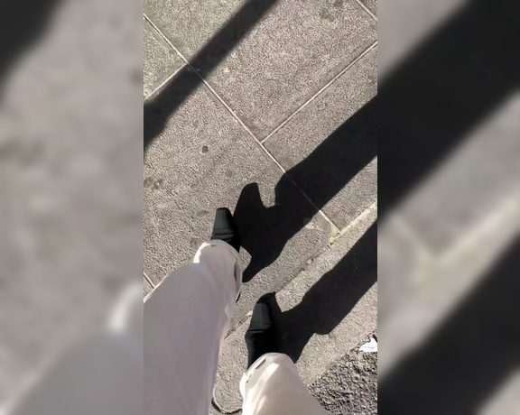 Miss Bunny aka sugarbunnybabe Foot Fetish - 02-24-2020 OnlyFans Video - Sore bunions bulging out of my too tight booties while walking around town today