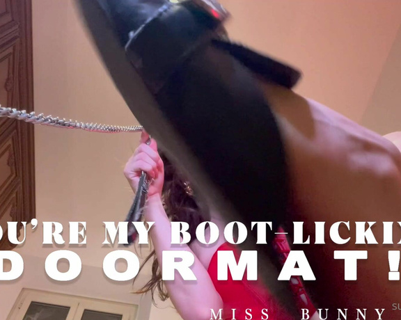 Miss Bunny aka sugarbunnybabe Foot Fetish - 05-13-2021 OnlyFans Video - So, my little bootslut