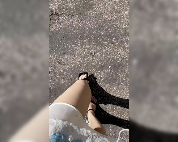 Miss Bunny aka sugarbunnybabe Foot Fetish - 05-25-2021 OnlyFans Video - Imagine seeing me out with my toes showing in these gorgeous shoes