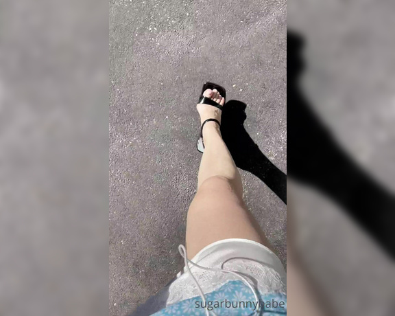 Miss Bunny aka sugarbunnybabe Foot Fetish - 05-25-2021 OnlyFans Video - Imagine seeing me out with my toes showing in these gorgeous shoes