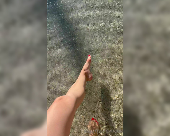 Miss Bunny aka sugarbunnybabe Foot Fetish - 07-09-2023 OnlyFans Video - Pretty, pedicured toes going for a dip