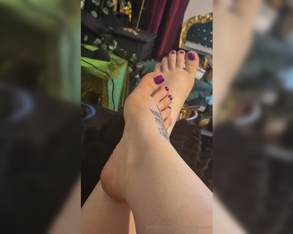 Mistress_Karino aka mistresskarino Femdom - 10-22-2024 OnlyFans Video - Pay for Me new pedicure