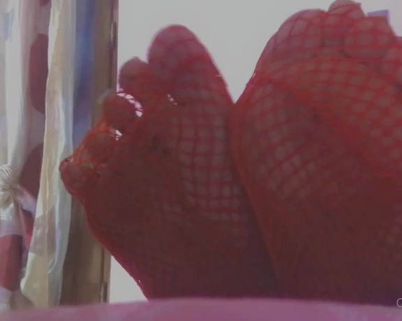 Nikykikka aka nikykikka Foot Fetish - 01-04-2022 OnlyFans Video - Thank you for this stocking