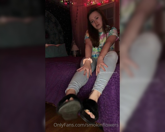 Goddess Flower aka smokinflowers Foot Fetish - 01-24-2023 OnlyFans Video - POV Your friend isnt home from practice yet, but his sister is  will you get