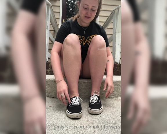 Goddess Flower aka smokinflowers Foot Fetish - 06-07-2023 OnlyFans Video - POV your roommate caught you sneaking a peak at her feet while she was stretching