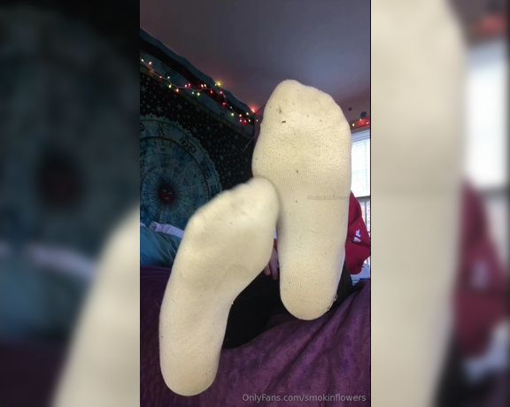 Goddess Flower aka smokinflowers Foot Fetish - 11-16-2023 OnlyFans Video - A little sock tease to make you thirsty this Thursday