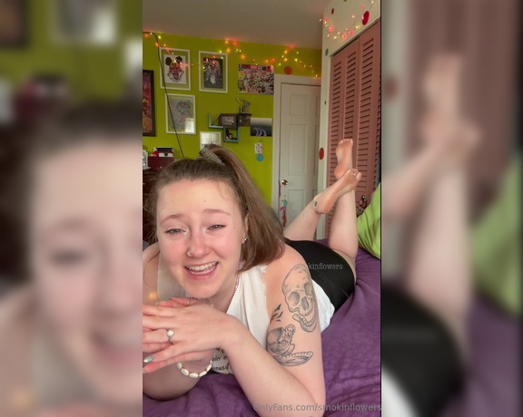 Goddess Flower aka smokinflowers Foot Fetish - 02-13-2024 OnlyFans Video - Oh My god youre a fucking freak of nature Why would anyone want to fuck someone