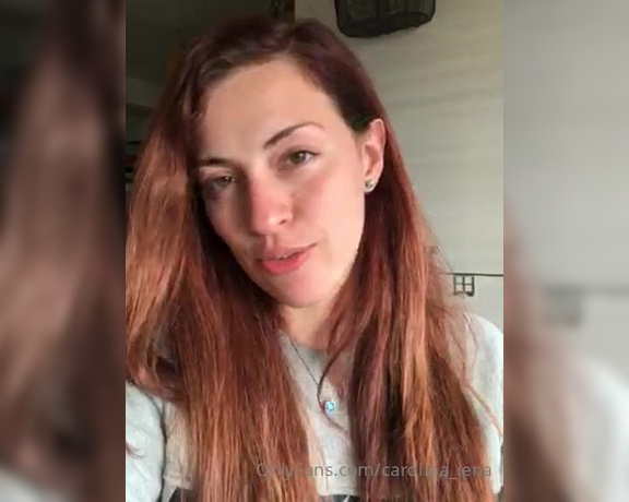 Carolina iena aka carolina_iena - 04-20-2022 OnlyFans Video - news of the week What about you, guys_ur77