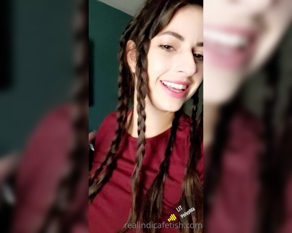 Indica Jane aka indicafetish - 01-19-2022 OnlyFans Video - Getting ready in Florida is tough Got to keep the frizz maintained