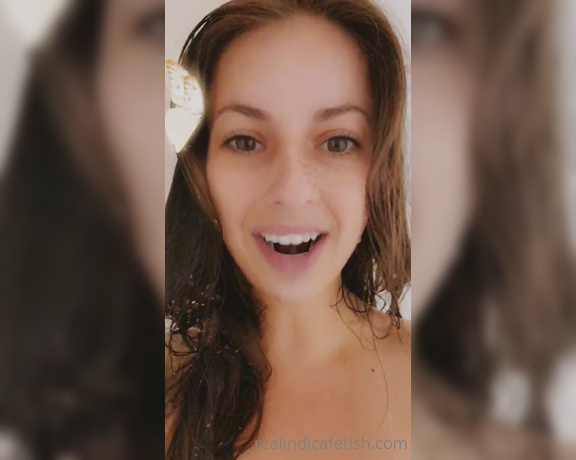 Indica Jane aka indicafetish - 07-20-2020 OnlyFans Video - Let me know what your thinking  Im feeling butterflies