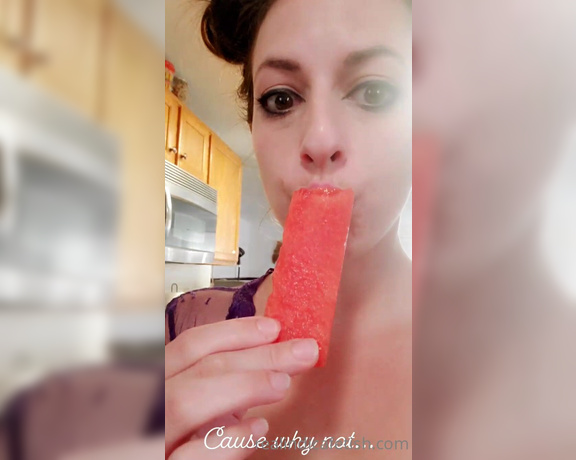 Indica Jane aka indicafetish - 07-24-2020 OnlyFans Video - I love watermelon