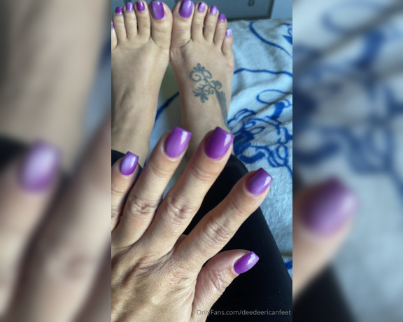 DeeDeeRican_Feet aka deedeericanfeet - 10-23-2024 OnlyFans Video - New pedi mani  Pls take a closer look at this gel polish  Its called