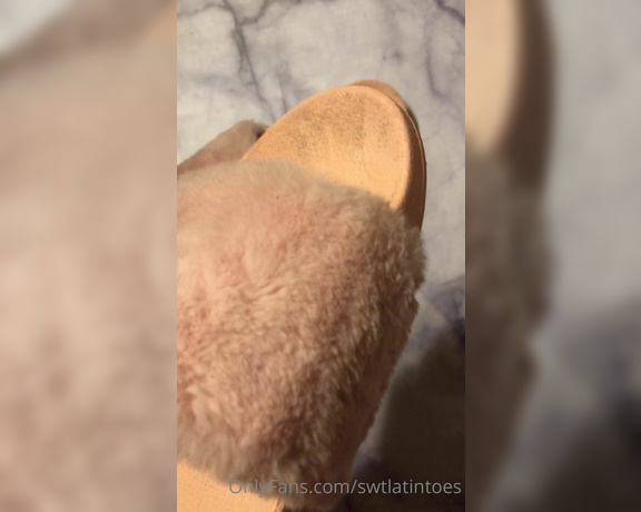 Swtlatintoes aka swtlatintoes - 10-18-2020 OnlyFans Video - Nothing would make me happier than you licking all this sweat of my chubby feet