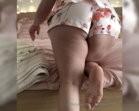 Swtlatintoes aka swtlatintoes - 11-18-2020 OnlyFans Video - Good morning