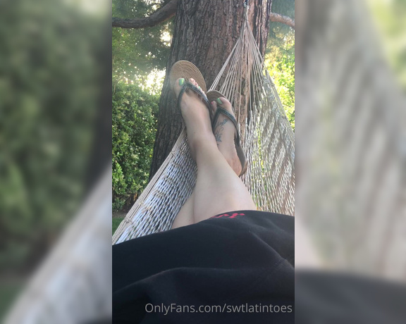 Swtlatintoes aka swtlatintoes - 05-24-2021 OnlyFans Video - Sunday was for relaxing