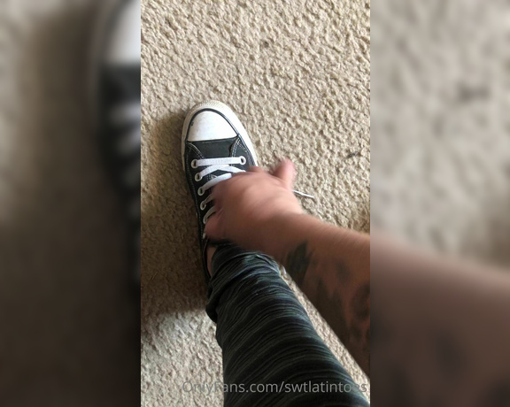 Swtlatintoes aka swtlatintoes - 08-18-2021 OnlyFans Video - I still get amazed when my feet get like this in shoes in just a few_dah4