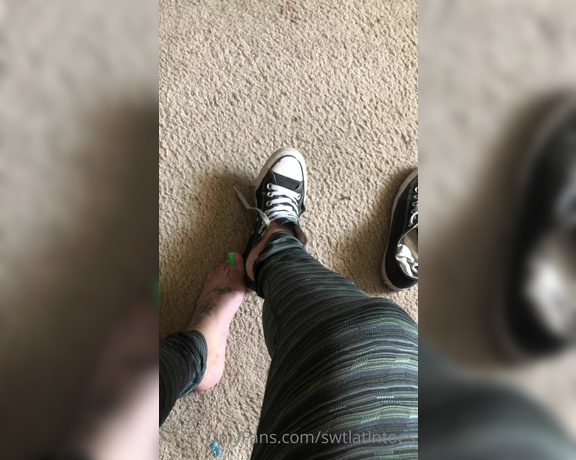 Swtlatintoes aka swtlatintoes - 08-18-2021 OnlyFans Video - I still get amazed when my feet get like this in shoes in just a few_dah4